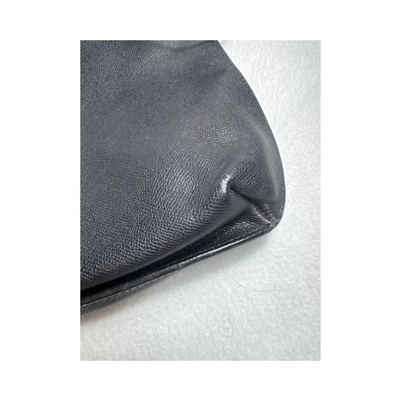 Authentic CHANEL Black Grained Calfskin Shopping Tote - Picture 15 of 15